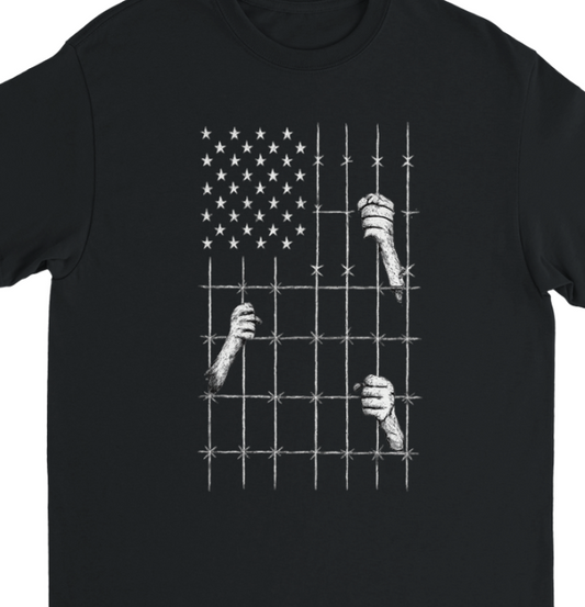 A Caged Nation T-shirt
