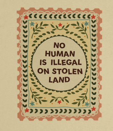 No Human Is Illegal T-shirt