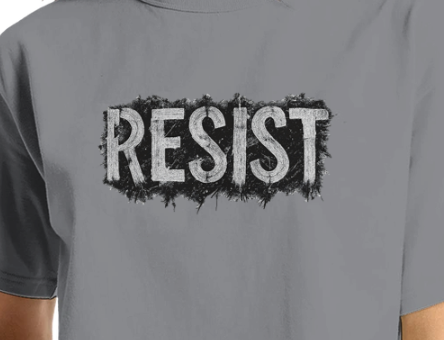 "RESIST" War-Torn Edition Cropped T-Shirt