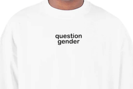 Question Gender Oversized T-Shirt