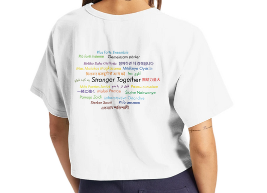 Strength In Diversity - Global Edition Cropped T-Shirt