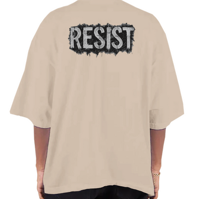 "RESIST" War-Torn Edition Oversized T-shirt