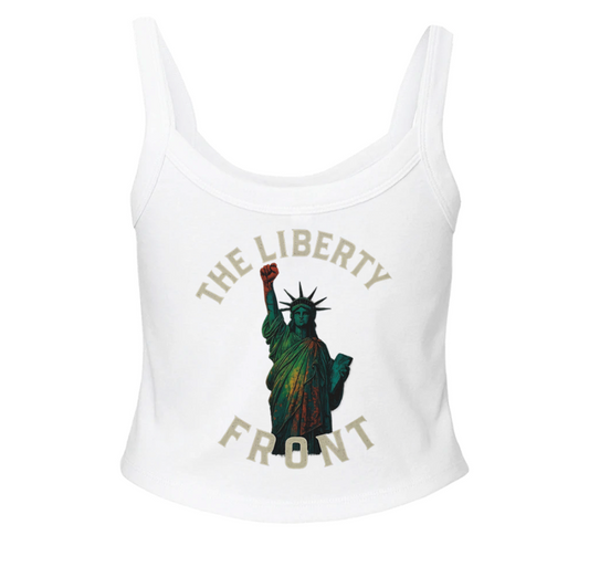 The Liberty Front Micro Ribbed Scoop Tank
