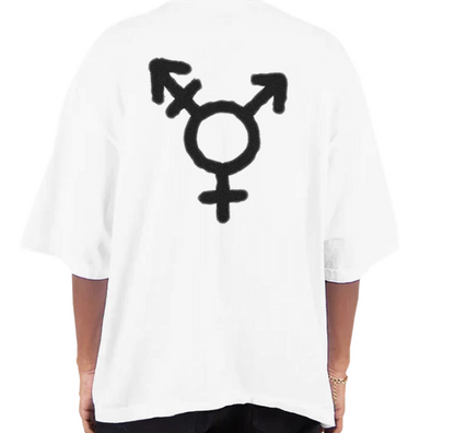 Question Gender Oversized T-Shirt