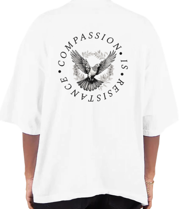 Redacted Kindness is Radical Oversized T-Shirt
