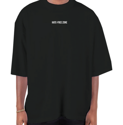 Hate-Free Zone Oversized T-Shirt