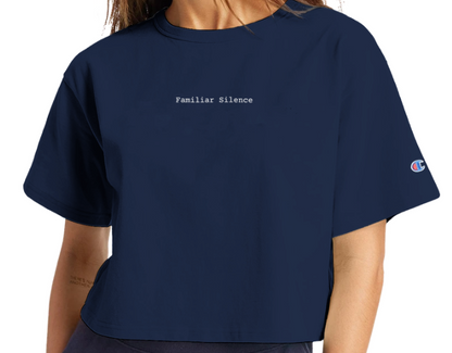 Familiar Silence – A Modern Retelling of “First They Came” Cropped T-Shirt
