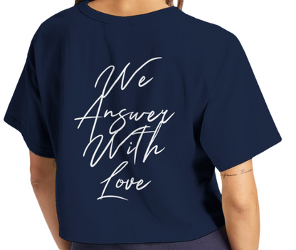They Teach Us Hate Cropped T-Shirt