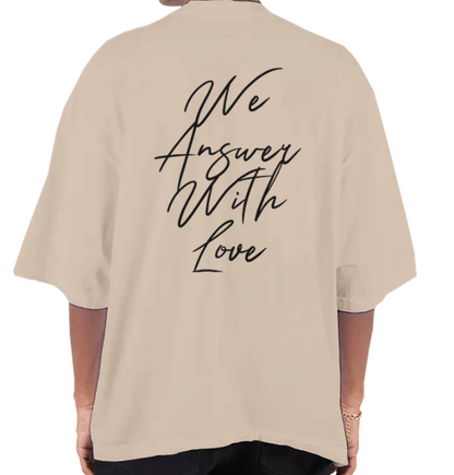 They Teach Us Hate Oversized T-Shirt