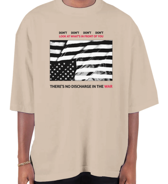 Don’t Look At What’s In Front Of You Oversized T-Shirt