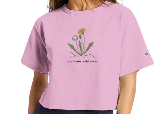 Cultivate Resistance Cropped T-Shirt