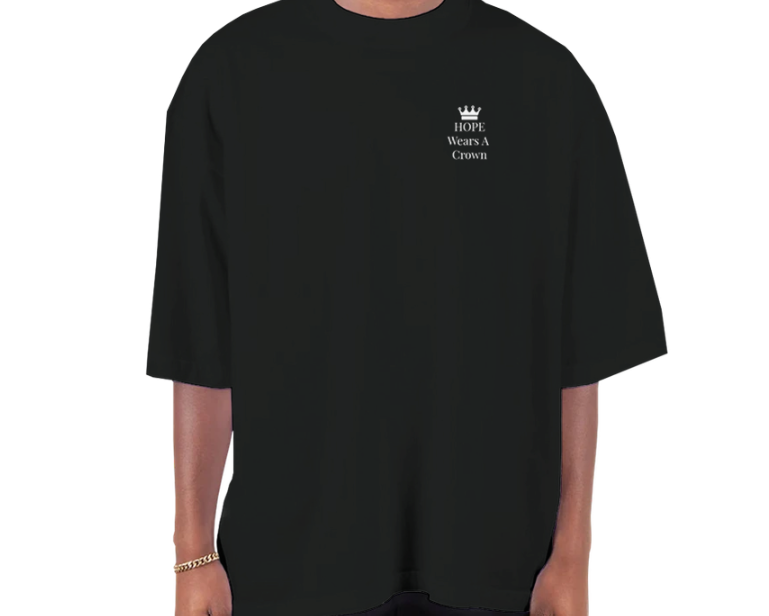 Hope Wears a Crown Oversized T-Shirt