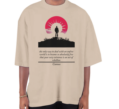 Camus Stand Free Oversized T-Shirt