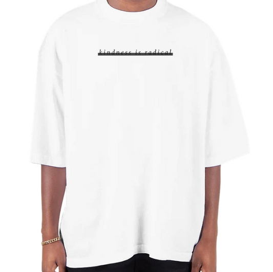Redacted Kindness is Radical Oversized T-Shirt