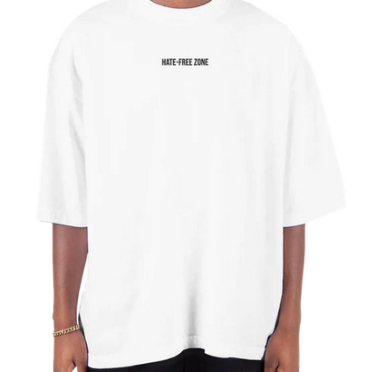 Hate-Free Zone Oversized T-Shirt