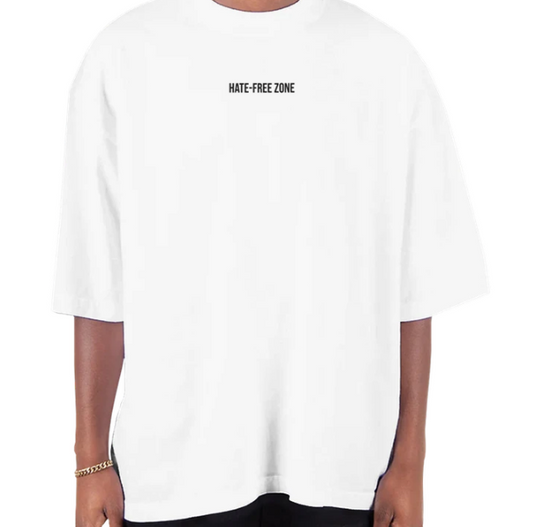 Hate-Free Zone Oversized T-Shirt