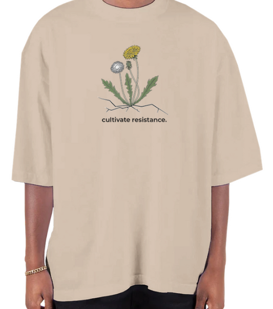Cultivate Resistance Oversized T-Shirt