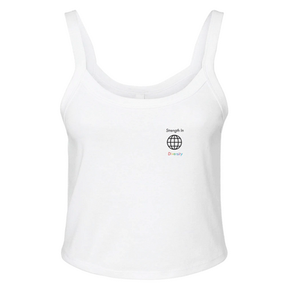 Strength in Diversity - Global Edition Micro Ribbed Scoop Tank