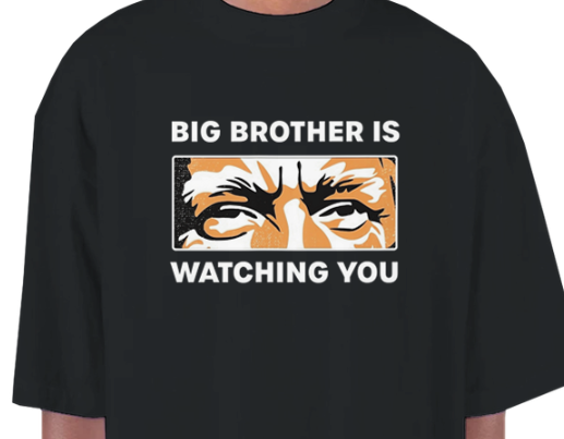 Big Brother Is Watching You Oversized T-Shirt