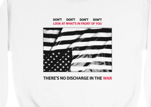 Don’t Look At What’s In Front Of You Sweatshirt