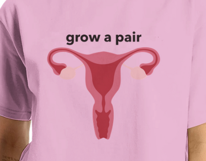 Grow a Pair Cropped T-Shirt
