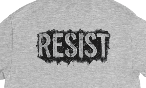 "RESIST" War-Torn Edition T-shirt
