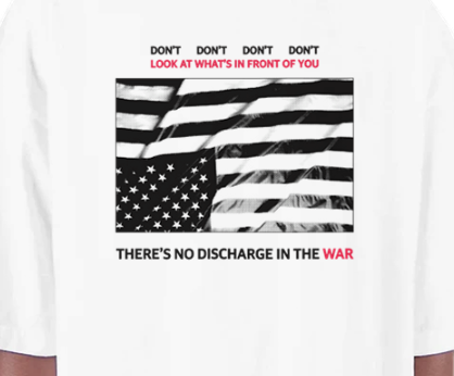Don’t Look At What’s In Front Of You Oversized T-Shirt