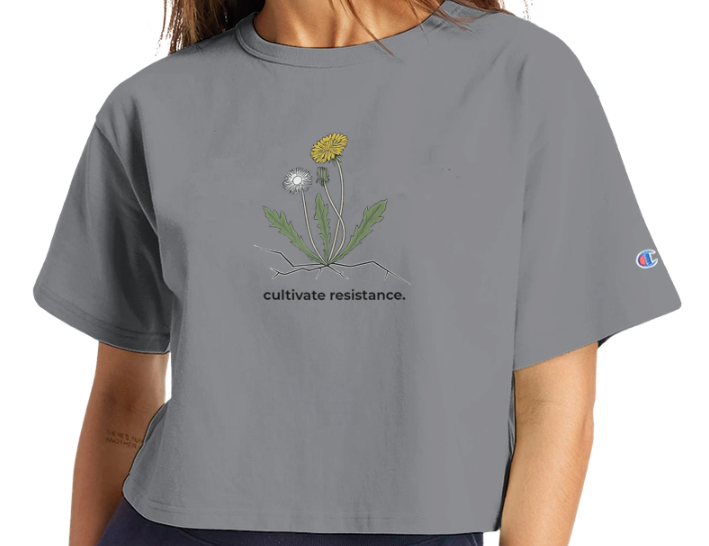 Cultivate Resistance Cropped T-Shirt
