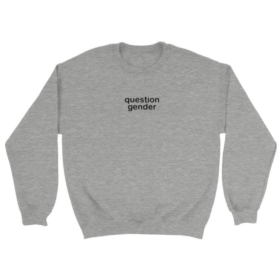 Question Gender Sweatshirt