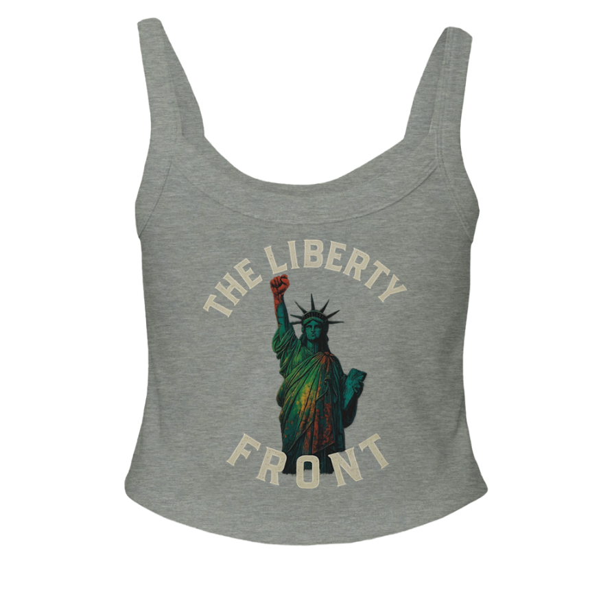 The Liberty Front Micro Ribbed Scoop Tank
