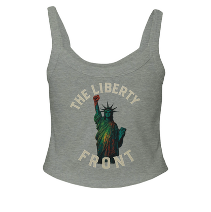 The Liberty Front Micro Ribbed Scoop Tank