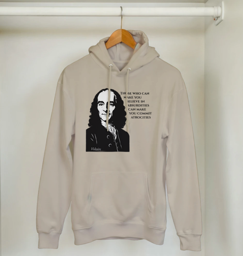 Absurdities & Atrocities - Voltaire Hoodie