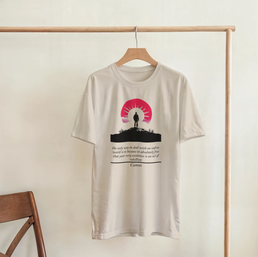 Camus Stand Free T-shirt