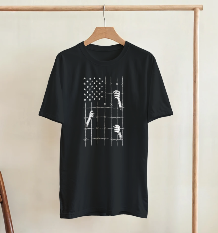 A Caged Nation T-shirt