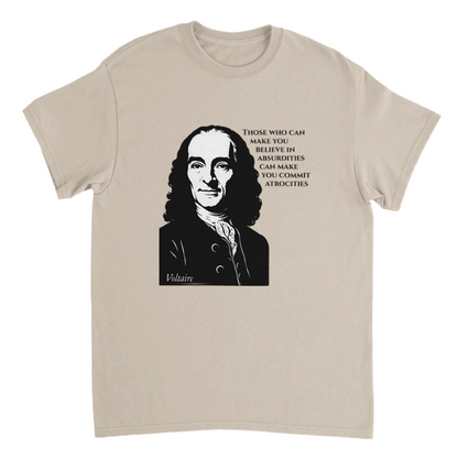 Absurdities & Atrocities - Voltaire T-shirt