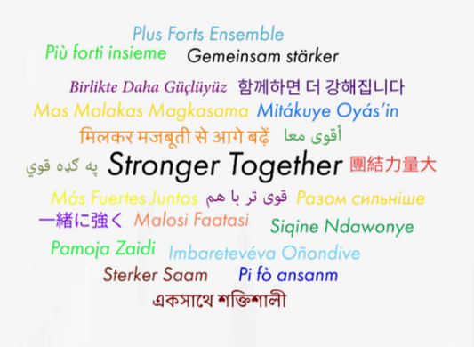 Strength in Diversity - Global Edition Oversized T-shirt