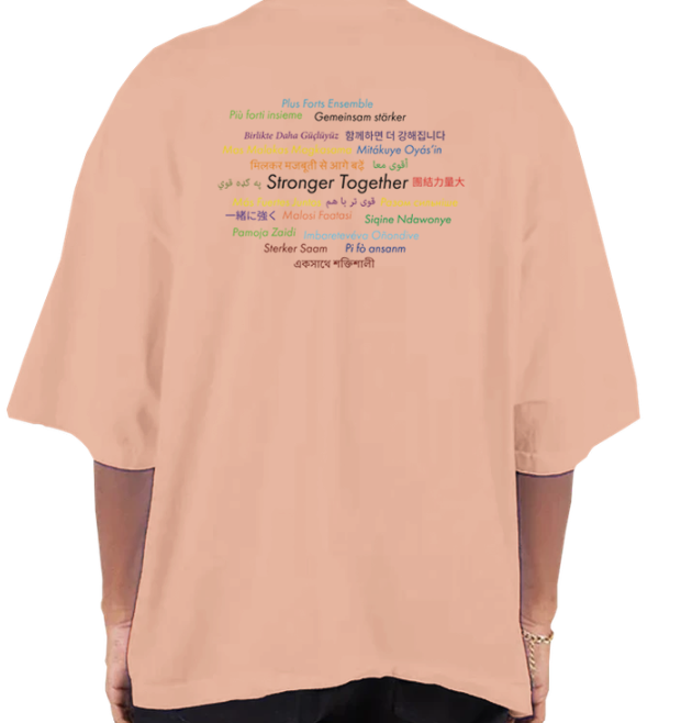 Strength in Diversity - Global Edition Oversized T-shirt