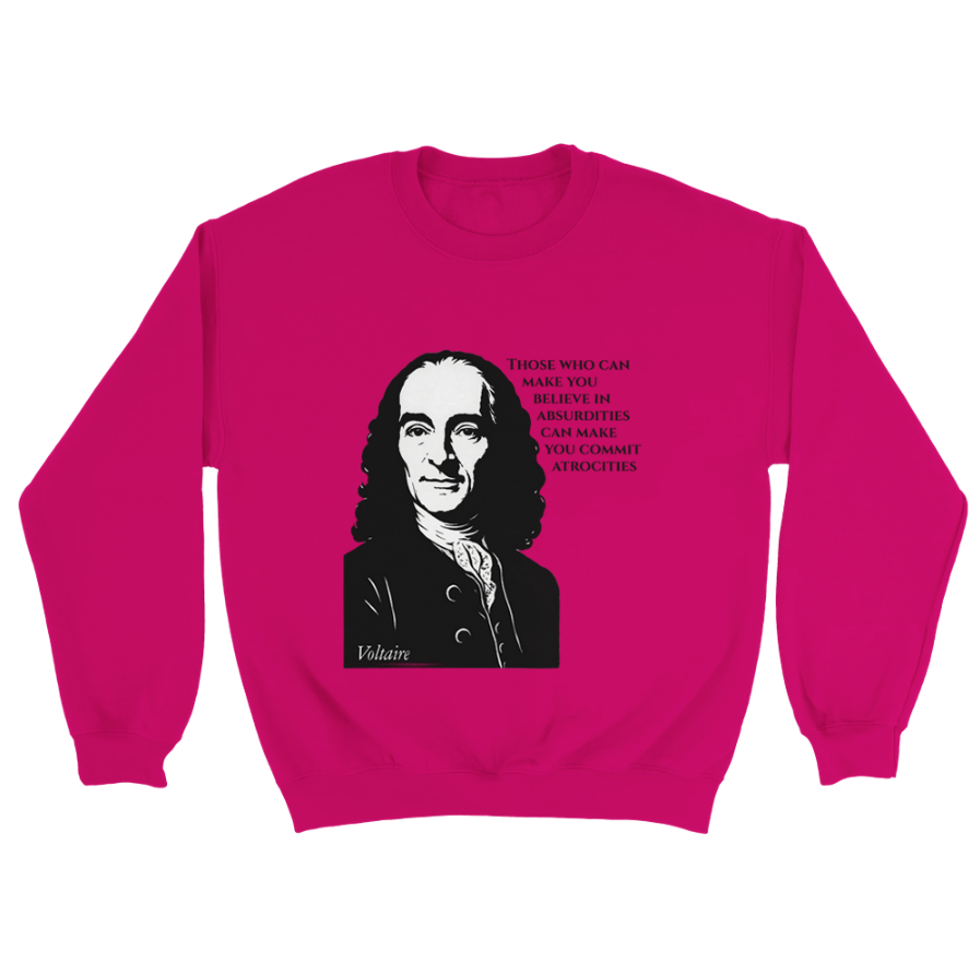 Absurdities & Atrocities - Voltaire Sweatshirt