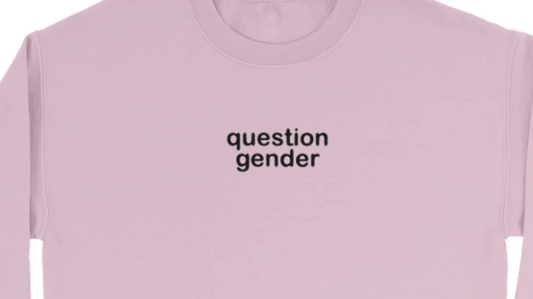 Question Gender Sweatshirt