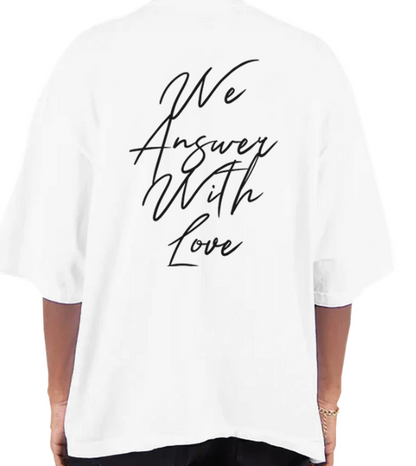 They Teach Us Hate Oversized T-Shirt