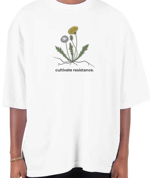 Cultivate Resistance Oversized T-Shirt