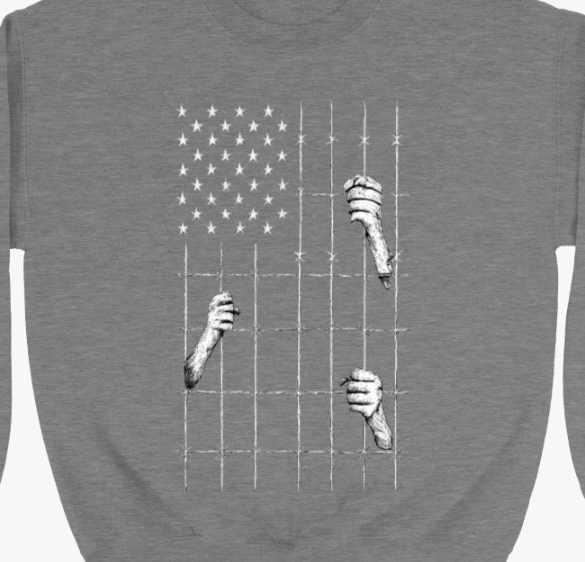 A Caged Nation Sweatshirt