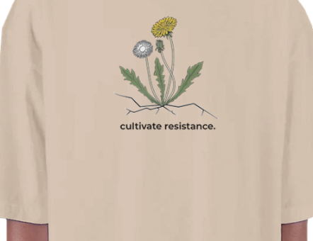 Cultivate Resistance Oversized T-Shirt