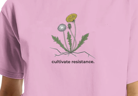 Cultivate Resistance Cropped T-Shirt